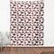 Ambesonne Skull Fabric by The Yard, Retro Gothic Dead Head Skeleton with Roses Halloween Theme Spooky Trippy Romantic, Decorative Fabric for Upholstery and Home Accents, 1 Yard, Grey